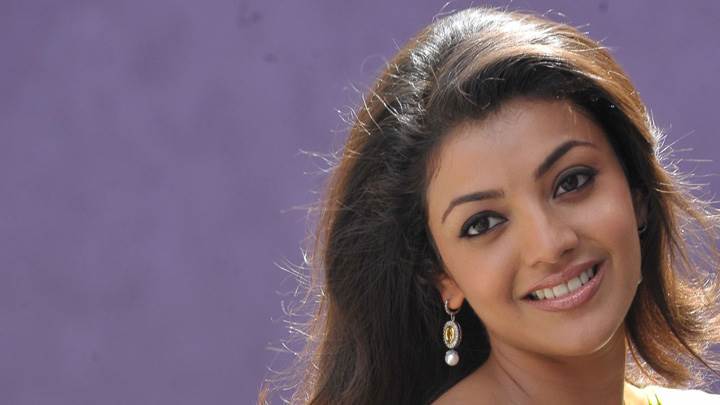 Kajal Aggarwal Smiling Cute Eyes N Glossy Lips